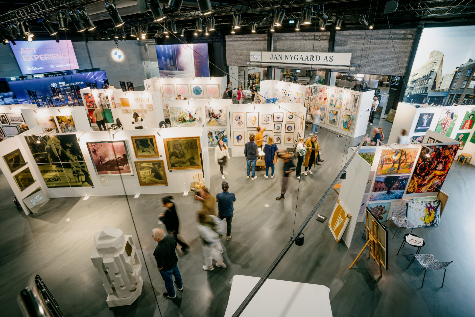 New Nordic art at BMW Experience Center in Lyngby