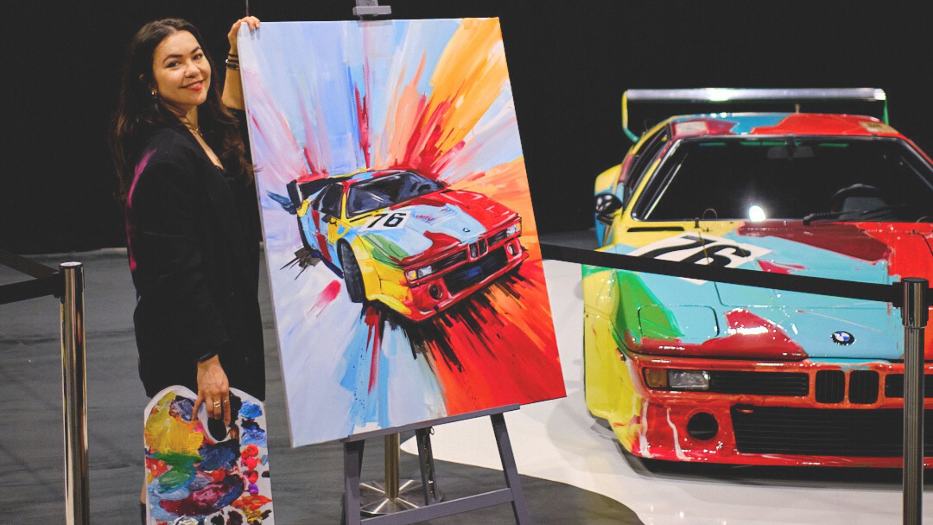 Art and motor power: 50 Nordic artists exhibited with BMW Art Cars